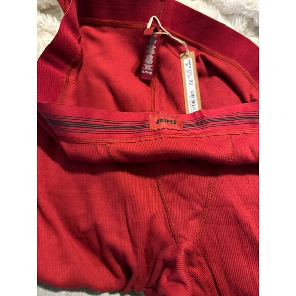 NWT SKIMS COTTON RIB LEGGING BRICK NWT - Picture 4 of 4